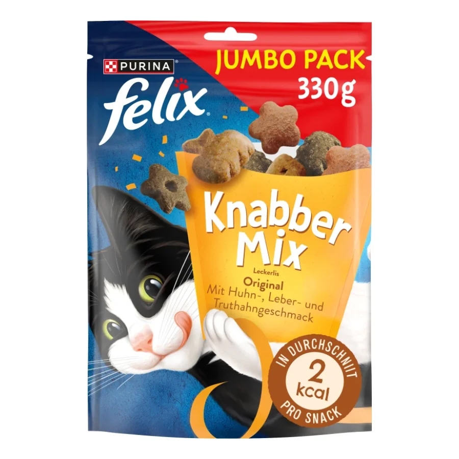 Felix Knabbermix Jumbo Pack 330 g Original