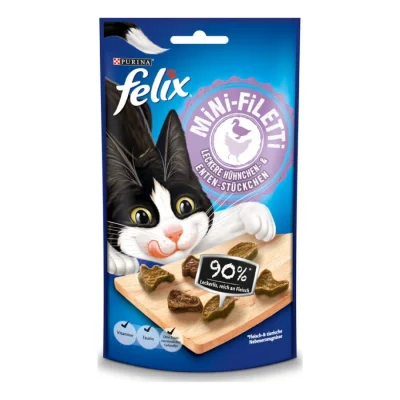 Felix Mini-Filetti 7 x 40 g Poulet et canard