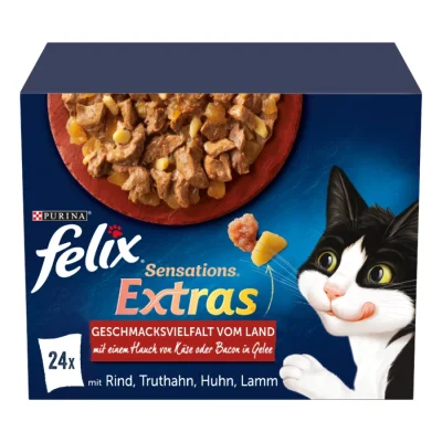 Felix Sensations Extras Gelees 24 x 85 g