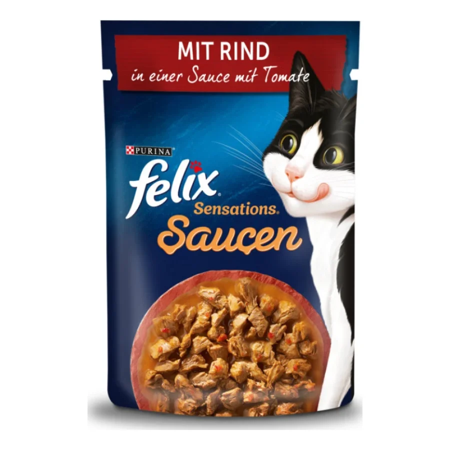 Felix Sensations Saucen Bœuf, tomate 26x85 g