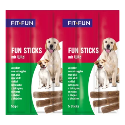FIT+FUN Bâtonnets 20 x 55 g Gibier