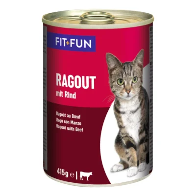 FIT+FUN Fit + Fun Ragoût Bœuf 12x415 g