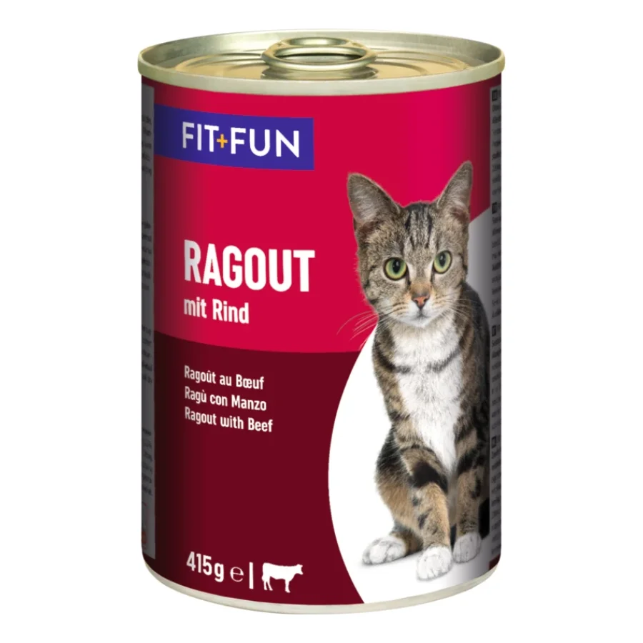 FIT+FUN Fit + Fun Ragoût Bœuf 48x415 g