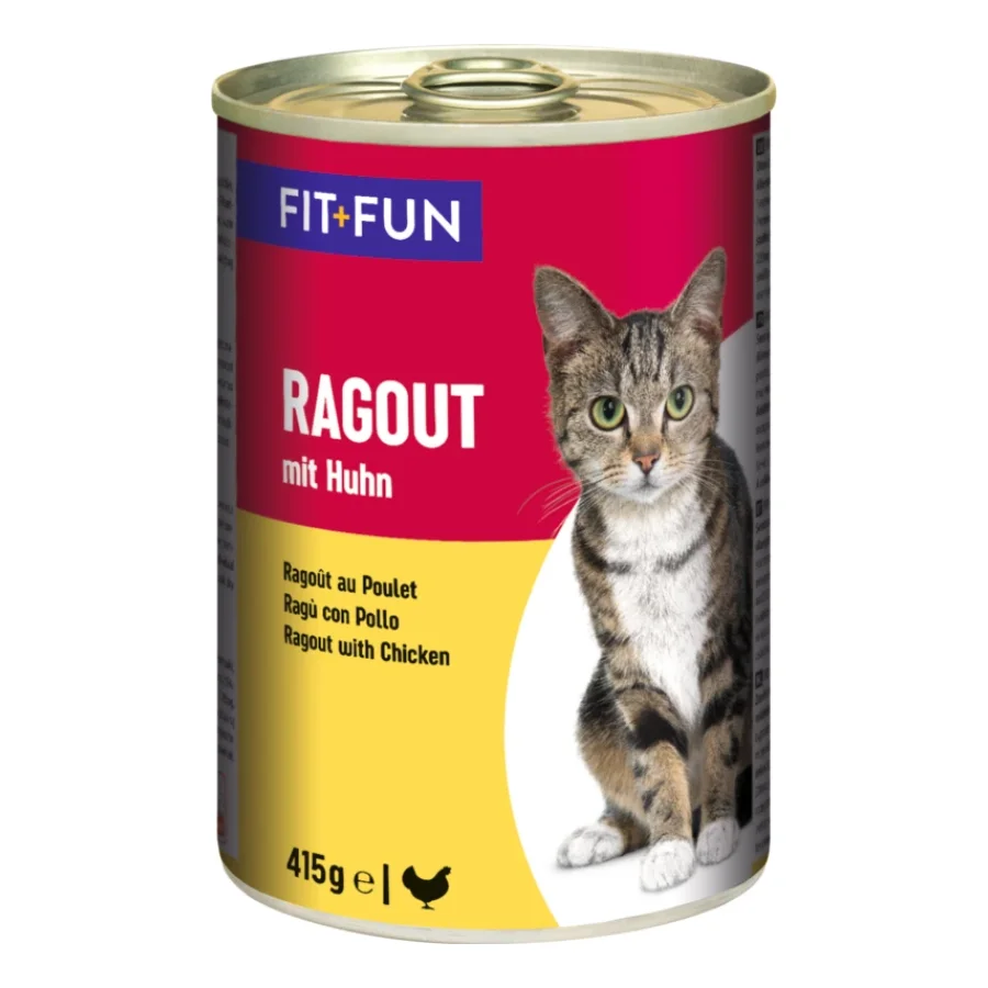 FIT+FUN Fit + Fun Ragoût Poulet 12x415 g