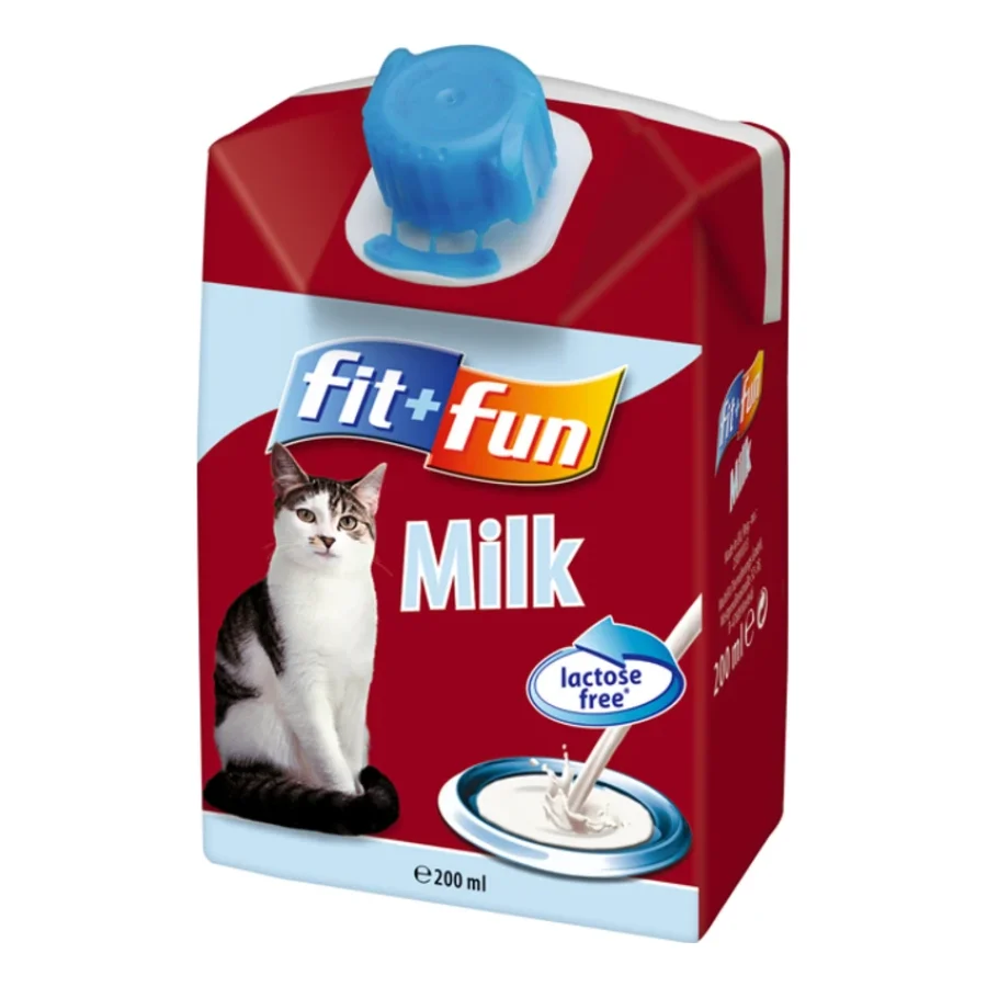 FIT+FUN Lait pour chat 27x200 ml