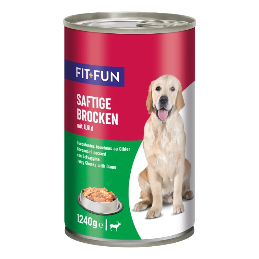 FIT+FUN Ragoût Gibier 6x1,24 kg