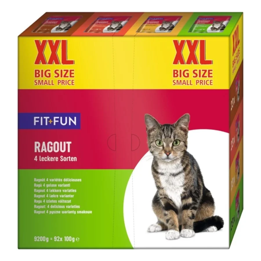 FIT+FUN Ragout Multipack 92x100g