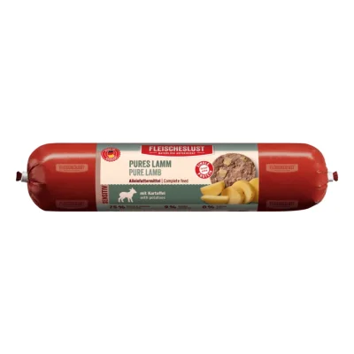 Fleischeslust Nourriture humide chien sensible adulte Agneau 16x400 g