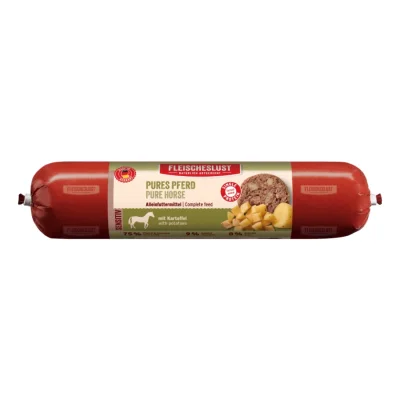 Fleischeslust Nourriture humide chien sensible adulte Cheval 16x400 g