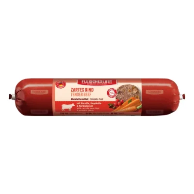 Fleischeslust nourriture humide pour chien Classic adulte Bœuf 16x400 g