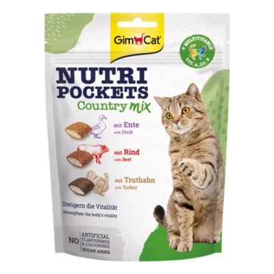 GimCat Nutri Pockets Country-Mix 2x150 g