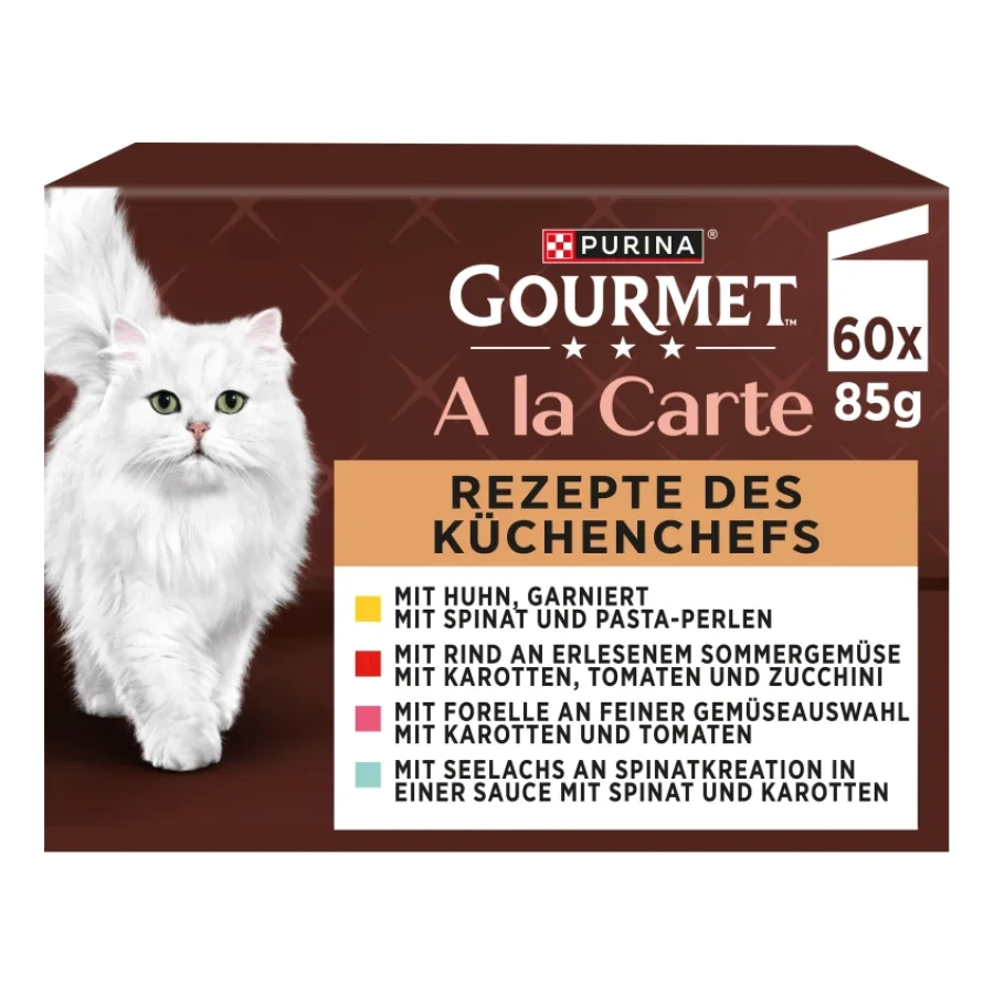 GOURMET à la Carte Mix de variétés 60 x 85  g