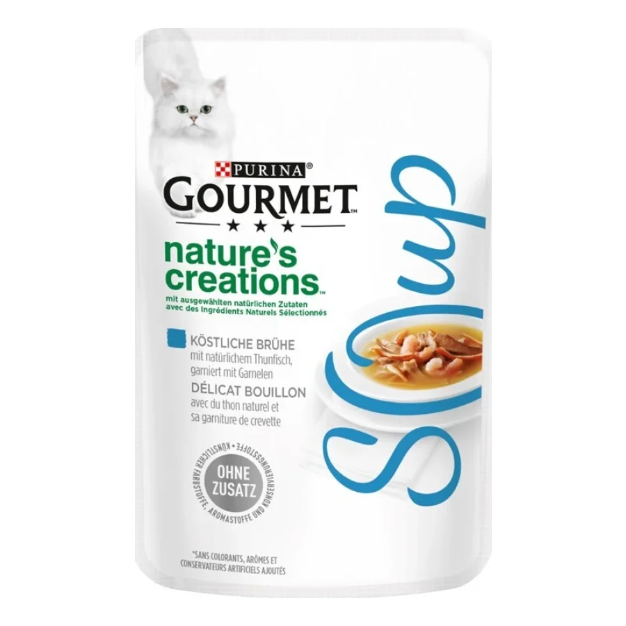 GOURMET Crystal Soup 32 x 40 g Thon et crevettes 32x40 g