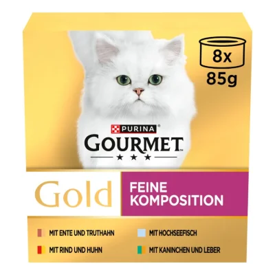 GOURMET Gold Composition fine Mix 8 x 85 g