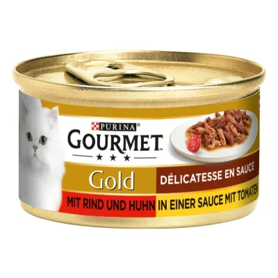 GOURMET Gold Délicatesse en Sauce 12 x 85 g