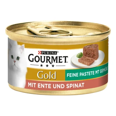 GOURMET Gold Les Mousselines 12 x 85 g Canard et épinard 12x85 g