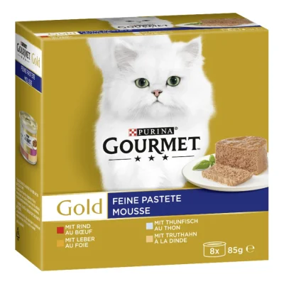 GOURMET Gold Les Mousselines 8 x 85 g