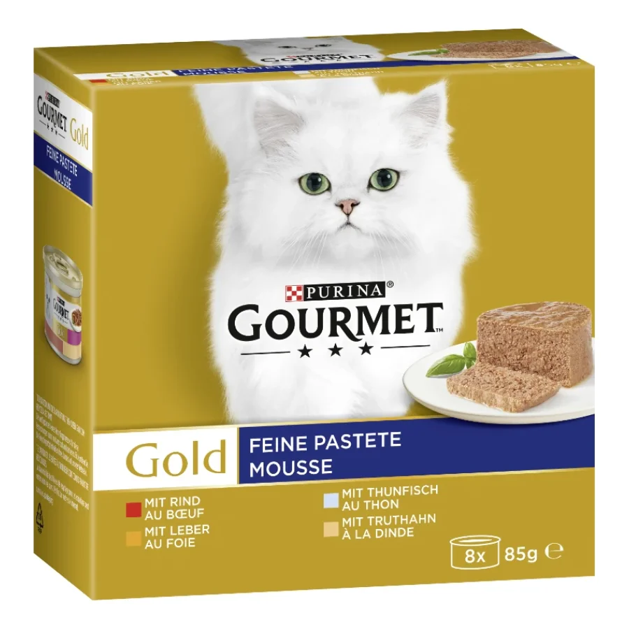 GOURMET Gold Les Mousselines 8 x 85 g