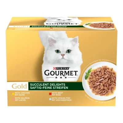 GOURMET Gold Mélange de fines et juteuses aiguillettes 96x85g