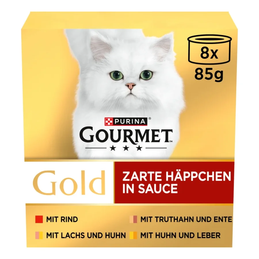 GOURMET Gold Tendres bouchées 8 x 85 g