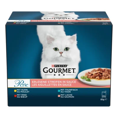 GOURMET Perle Bandes exquises en sauce Mix 24 x 85 g