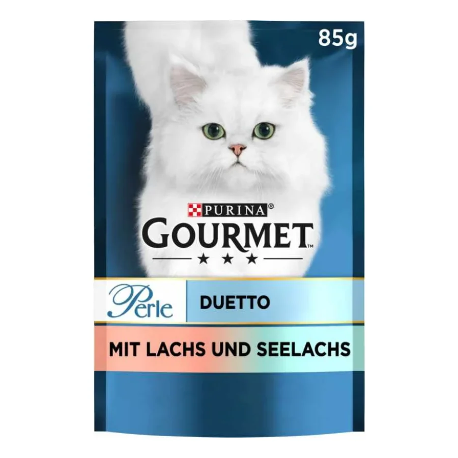 GOURMET Perle Duetto 24x85g Saumon et colin 26x85 g