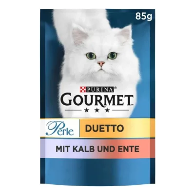 GOURMET Perle Duetto 24x85g Veau et canard 26x85 g