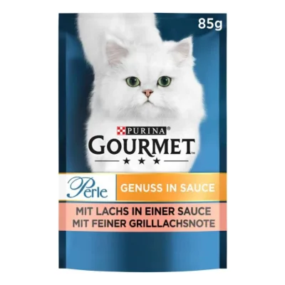 GOURMET Perle Genuss en sauce 24x85g Saumon, sauce saumon grillé