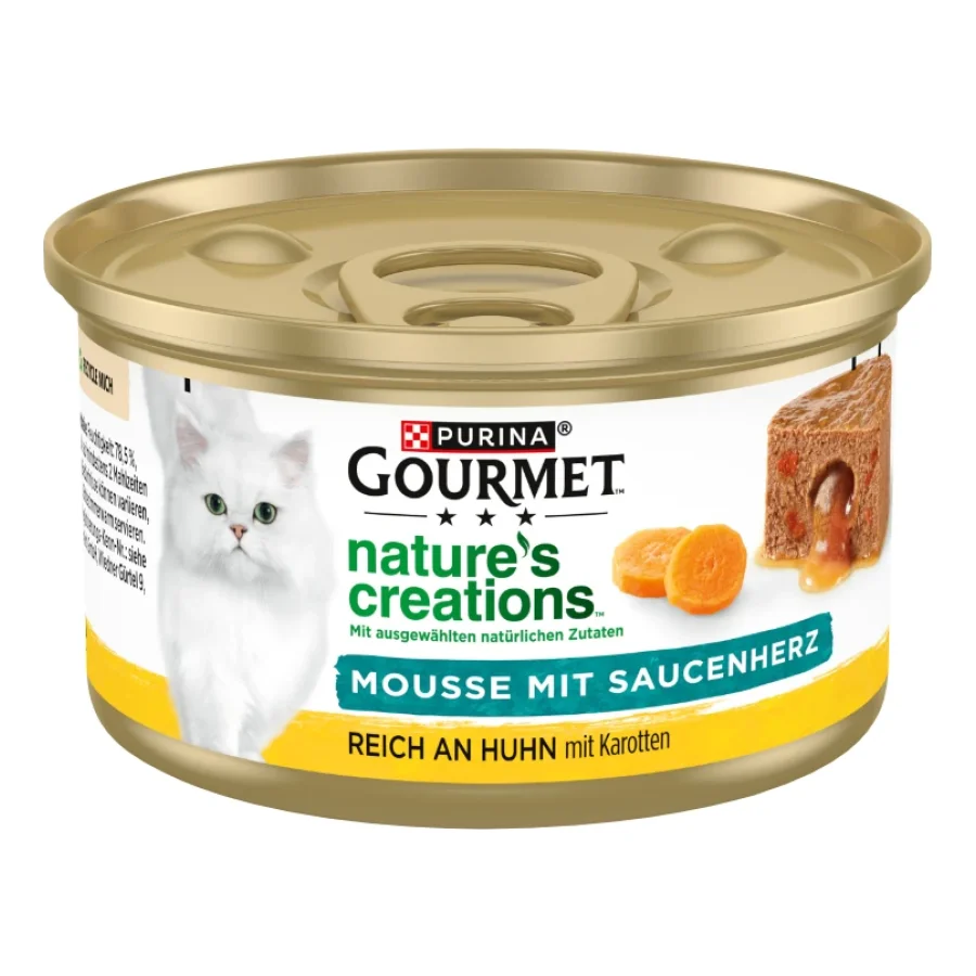 GOURMET PURINA Adult Natures Creations Mousse 12 x 85 g Poulet