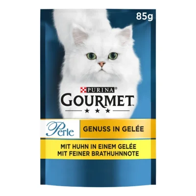 GOURMET PURINA Perle Délicieux en gelée 26 x 85 g Poulet