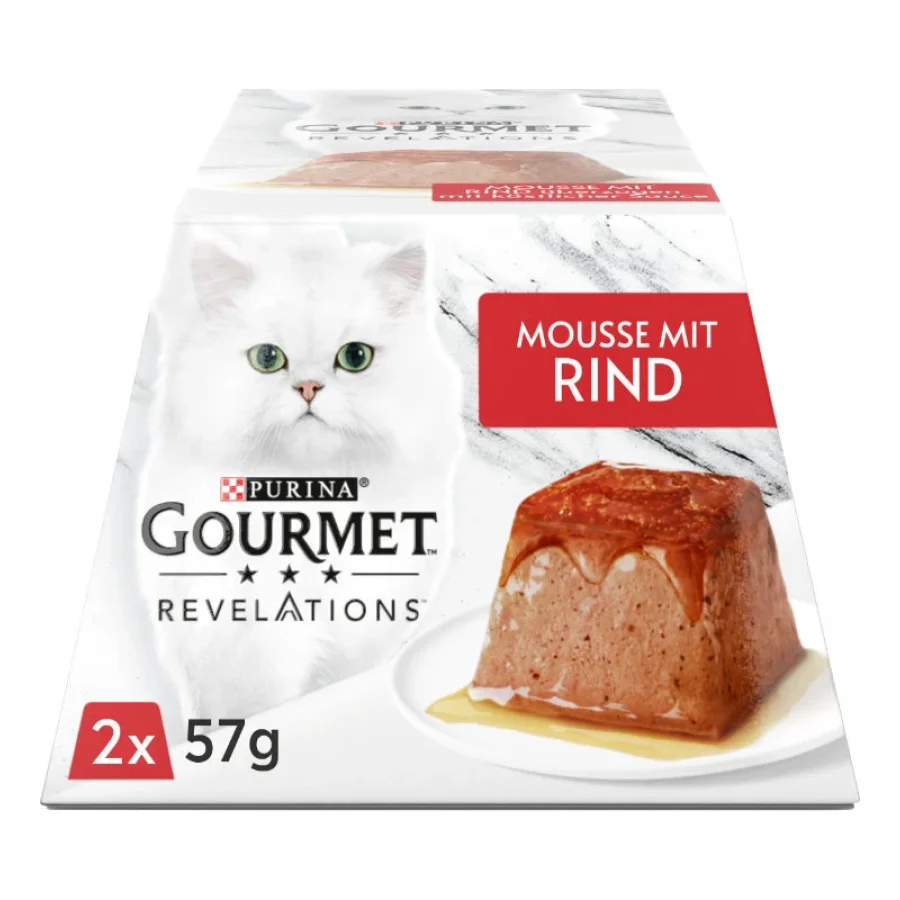 GOURMET Revelations 12x2x57g Mousse au bœuf