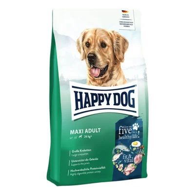 HAPPY DOG fit & vital Croquettes pour chien, Maxi Adulte 1 kg