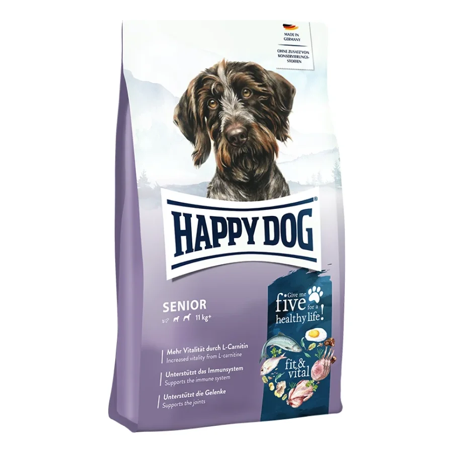 HAPPY DOG fit & vital croquettes pour chien, Senior 1 kg