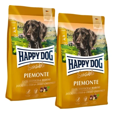 HAPPY DOG Sensible Croquettes pour Adultes, Piémont 2x10 kg