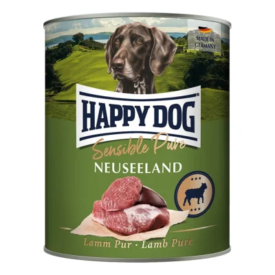 HAPPY DOG Sensible Pure nourriture humide chien adulte 6x800 g Agneau