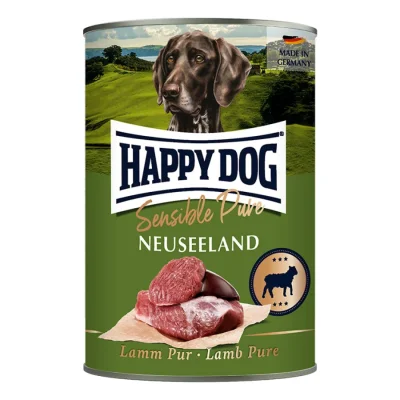 HAPPY DOG Sensible Pure pâtée pour chien adulte 6x400 g Agneau