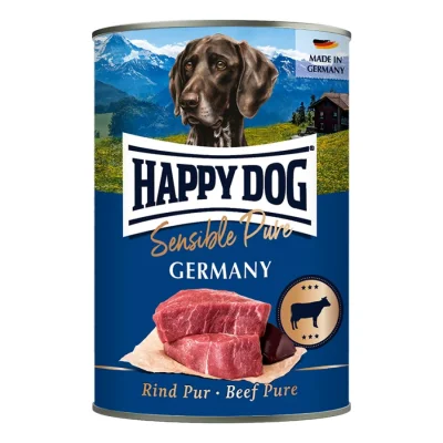 HAPPY DOG Sensible Pure pâtée pour chien adulte 6x400 g Bœuf