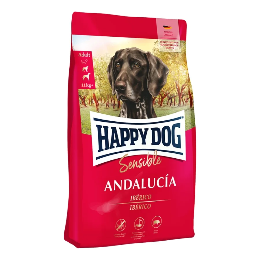 HAPPY DOG Supreme Sensible Croquettes pour Chien Adulte Andalousie 11 kg