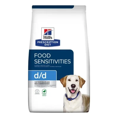 Hill's Nourriture Prescription Diet d/d en cas d’allergies, au canard et au riz 12 kg