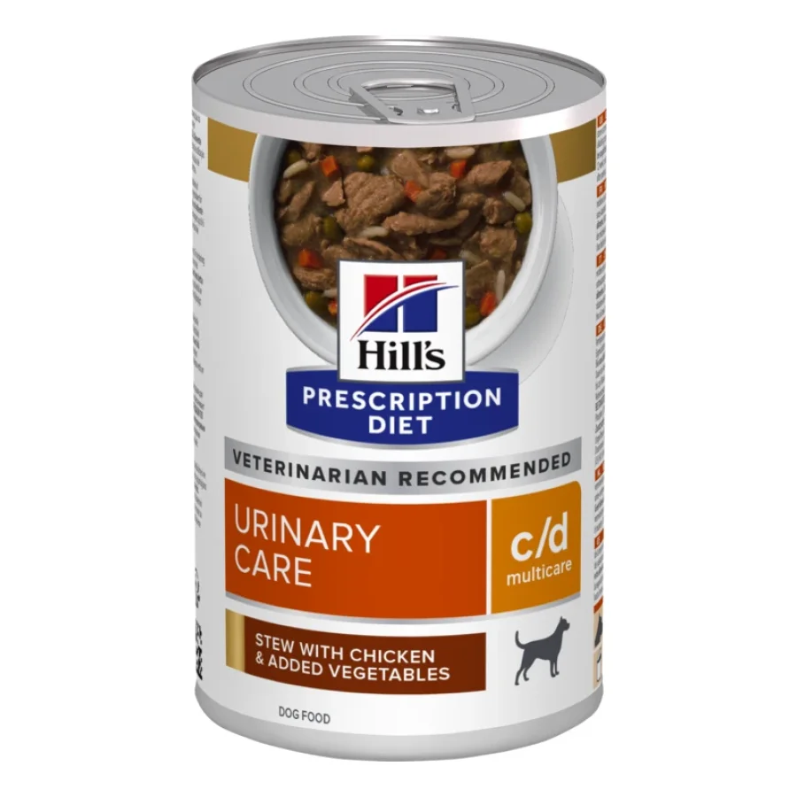 Hill's Prescription Diet c/d Multicare Chien Ragoût Poulet et légumes 12x354g