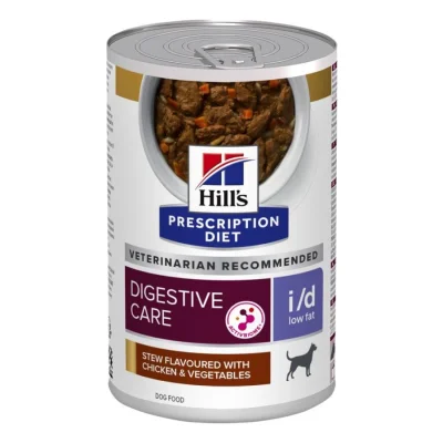 Hill's Prescription Diet Digestive Care i/d Low Fat ragoût au poulet et aux légumes 12 x 354 g