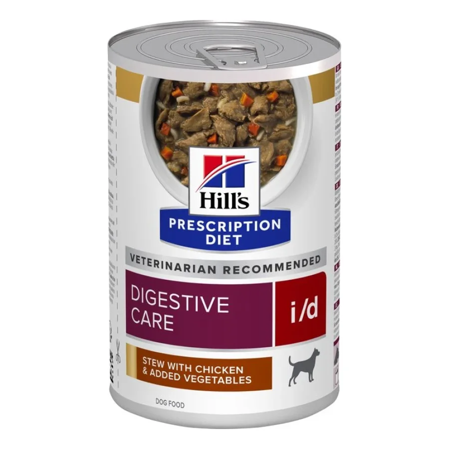 Hill's Prescription Diet i/d nourriture humide pour chiens, adultes, au poulet pour soutenir la digestion 48x354 g