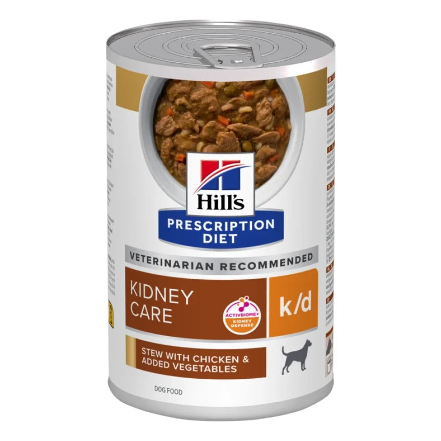 Hill's Prescription Diet Kidney Care k/d Ragout aux poulets et aux légumes ajoutés 12x354g