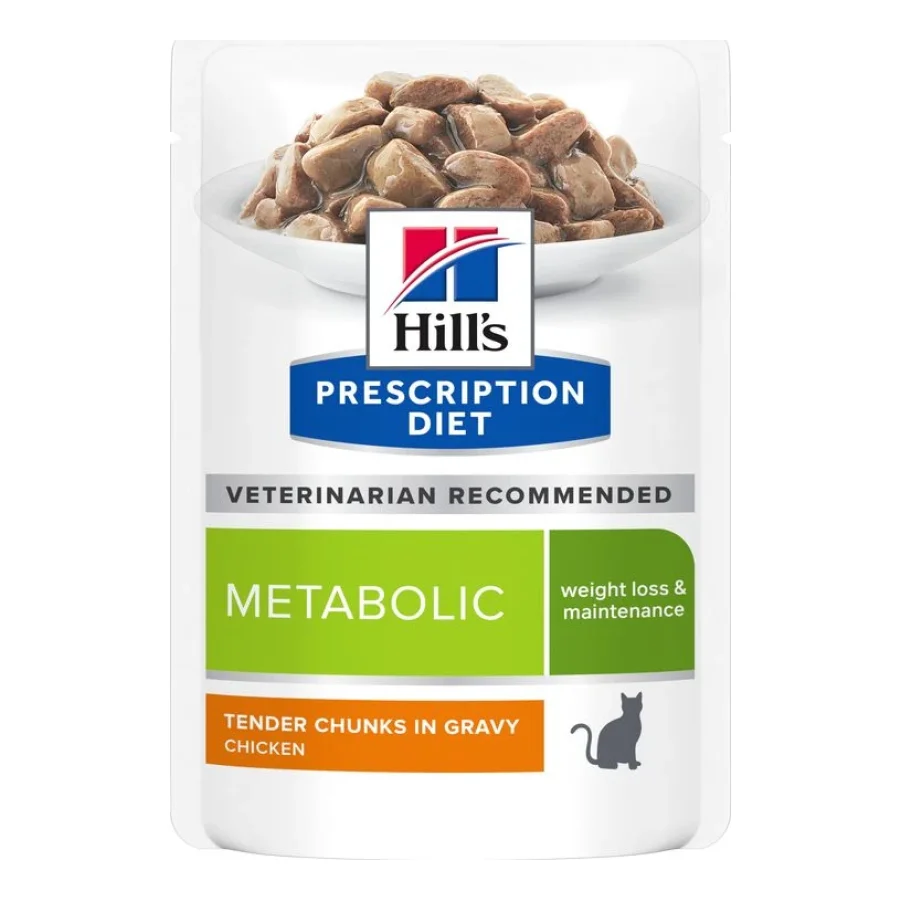 Hill's Prescription Diet Metabolic Weight Management Mini au poulet Volaille 24x85 g