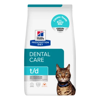 Hill's Prescription Diet t/d au Poulet pour l’hygiène dentaire 3 kg