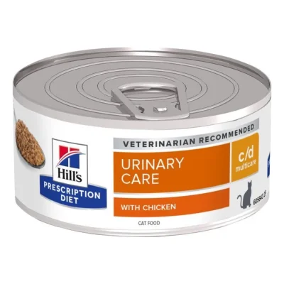 Hill's Prescription Diet Urinary Care c/d Multicare au poulet 48x156 g