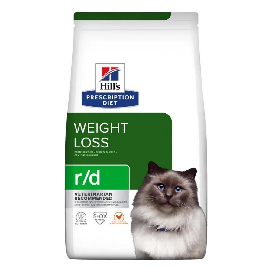 Hill's Prescription Diet Weight Reduction r/d au poulet 1,5 kg