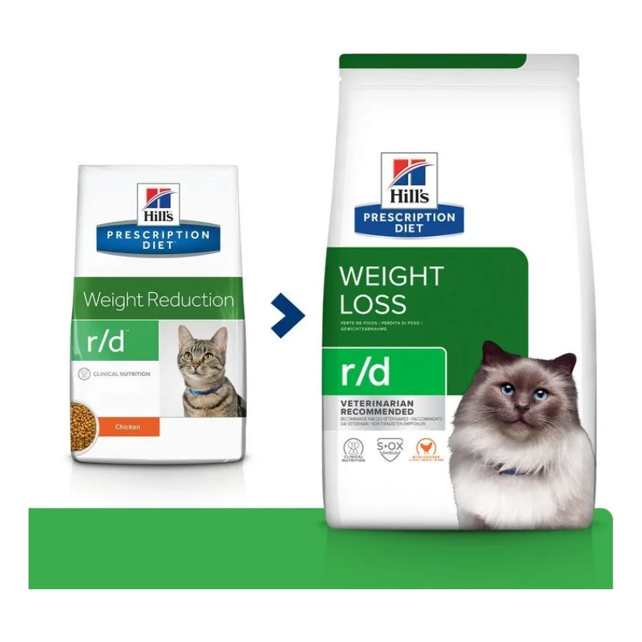 Hill's Prescription Diet Weight Reduction r/d au poulet 3 kg