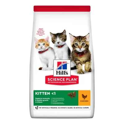Hill's Science Plan croquettes pour chatons, Poulet 1,5 kg