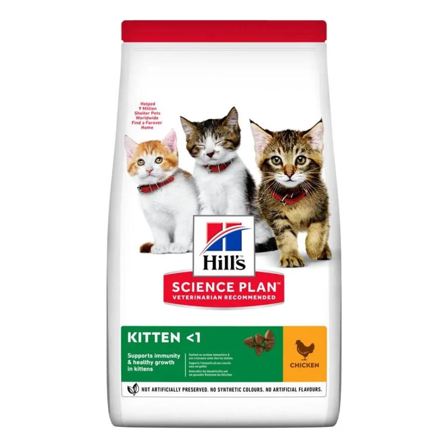 Hill's Science Plan croquettes pour chatons, Poulet 7 kg